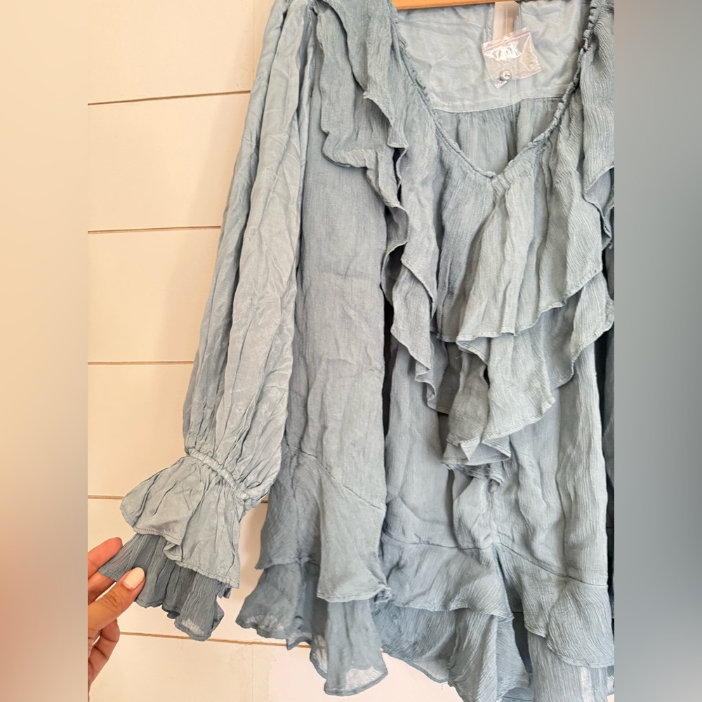 NWOT free people Prairie Dust romper - Picture 14 of 16